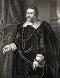 Portrait of Francis Cottington, from Lodges British Portraits, 1823