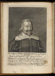 Portrait of John Pym, from 