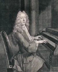 Portrait of John Robinson (1682-1762) engraved by George Vertue (1684-1756)