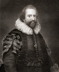 Portrait of Lionel Cranfield, from Lodges British Portraits, 1823