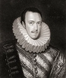 Portrait of Philip Howard, 13th Earl of Arundel, from Lodges British Portraits, 1823