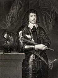 Portrait of Spencer Compton, 2nd Earl of Northampton, from Lodges British Portraits