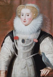 Portrait of a Lady Knollys, Countess, said to be Letitia of Leicester