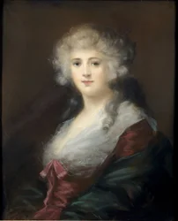 Portrait of a Lady, Thought to be Georgiana Spencer, Duchess of Devonshire