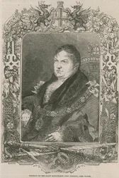 Portrait of the Right Honourable John Johnson, Lord Mayor