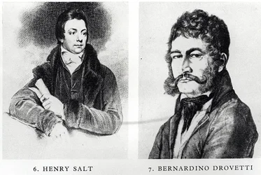 Portraits of Henry Salt and Bernardino Drovetti