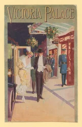 Postcard Promoting the Victoria Palace
