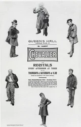 Poster advertising Albert Chevalier