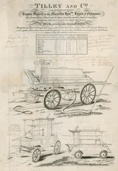 Price list for Tilley and Co, fire engine makers