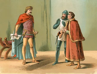 Prince Edward, the Black Prince, and King Charles