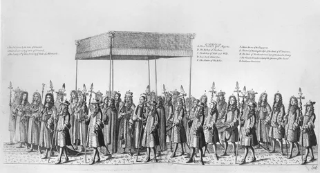 Procession for the Coronation of James II of England
