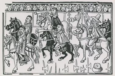 Procession on Horseback