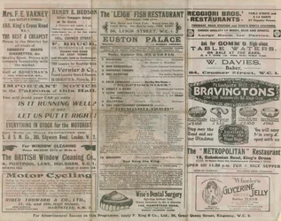 Programme for The Euston