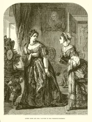 Queen Anne and Mrs. Danvers in the Presence-Chamber