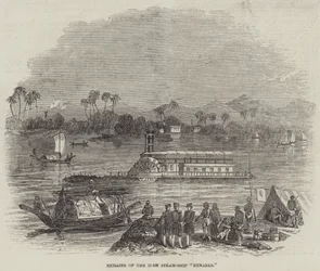 Remains of the Iron Steam-Ship 