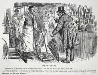 Reprisals!, Illustration from Punch