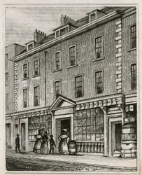 Residence of the late Richard Bently