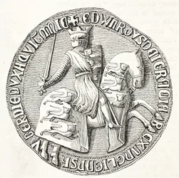 Reverse of the Great Seal of Edward I