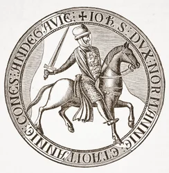 Reverse of the Seal of King John