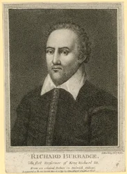 Richard Burbadge, the first performer of King Richard III