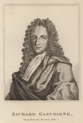 Richard Gascoigne, Executed for Treason, 1716