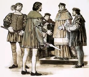 Richard Hunne questioned by the Bishop of London Richard Fitzjames