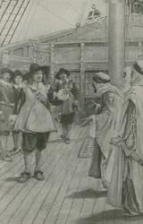 Robert Blake Receives the Surrender of the Corsair Chiefs