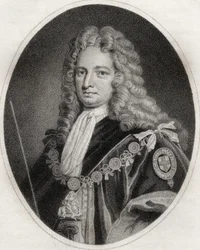 Robert Harley, engraved by Maddox, illustration from 