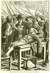 Robespierre Wounded on the 9th of Thermidor