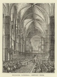 Rochester Cathedral, Restored Choir