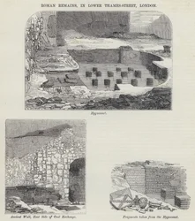 Roman Remains, in Lower Thames-Street, London