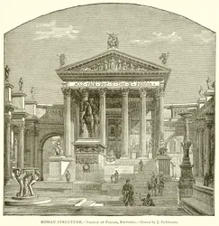 Roman Structure (Temple of Pallas, Restored)