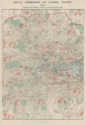 Royal Commission of London Traffic, 1904; Principal Factories and Works in the Metropolitan Area