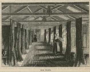 Royal Free Hospital, London: Sick Ward