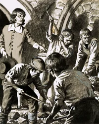 Samuel Pepys recorded how he tried to find Barkstead