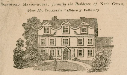 Sandford Manor House, Fulham, London, Formerly the Dwelling Place of Nell Gwynne
