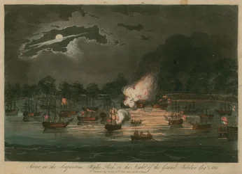 Scene on the Serpentine, Hyde Park, London, on the Night of the Grand Jubilee