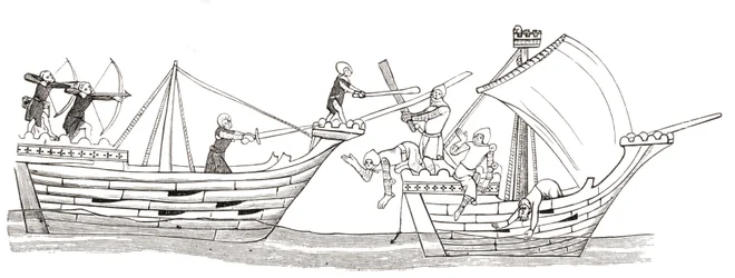 Sea Fight, Early 14th Century, from 