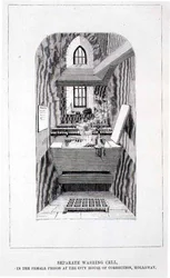 Separate Washing Cell in the Female Prison at the City House of Correction, Holloway, from 