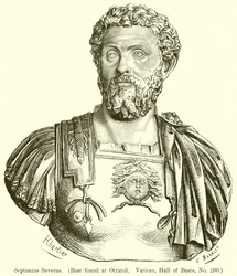 Septimius Severus (Bust found at Otricoli. Vatican, Hall of Busts, No. 290)
