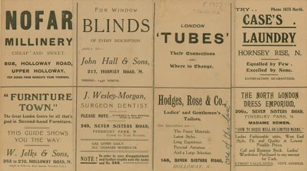 Sheet of Local Advertising