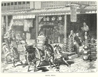 Shops, Yedo