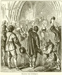 Signing the Covenant