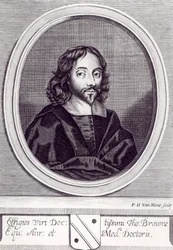 Sir Thomas Browne, Engraved by Frederick Hendrick van Hove