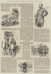 Sketches in the House of Commons at the Election of a New Speaker