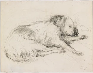 Sleeping Dog, c.1840