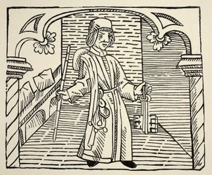 Smith, from Game of Chess by William Caxton, pub. 1480