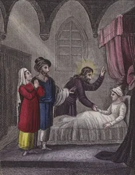 Soon as he the room had enter