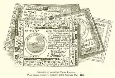 Specimens of American Paper Dollars