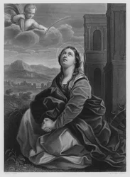 St Catherine, from the picture in the Royal Collection